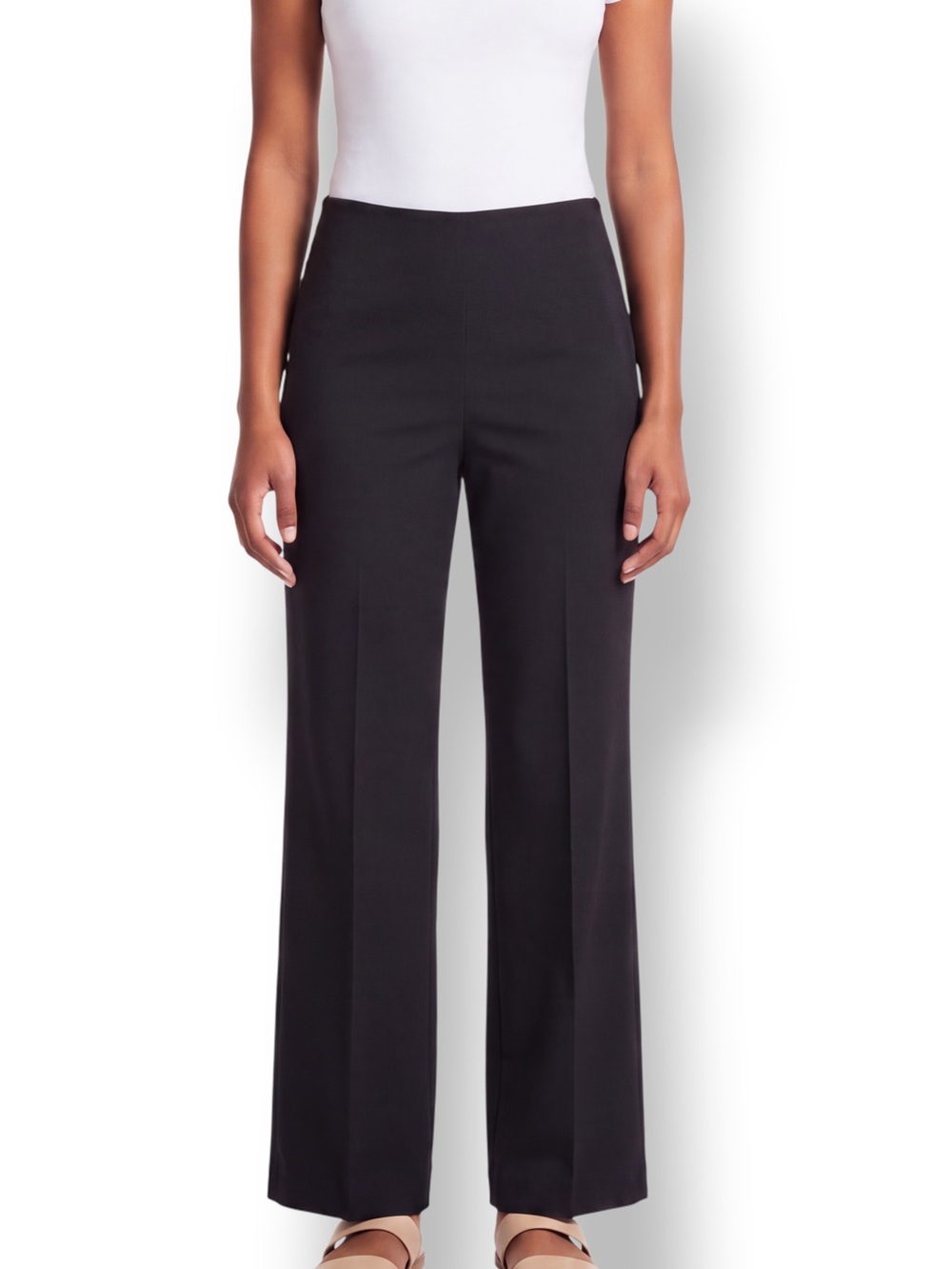 4/$20 Express Design Studio Editor Black Stretch Tall Dress Pants 6 34” Inseam